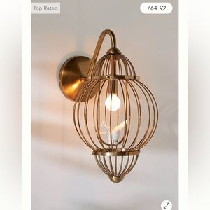 New Anthropologie Twiggy Sconce Wall Light One Size